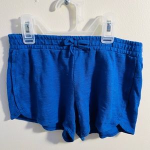 Girls blue shorts